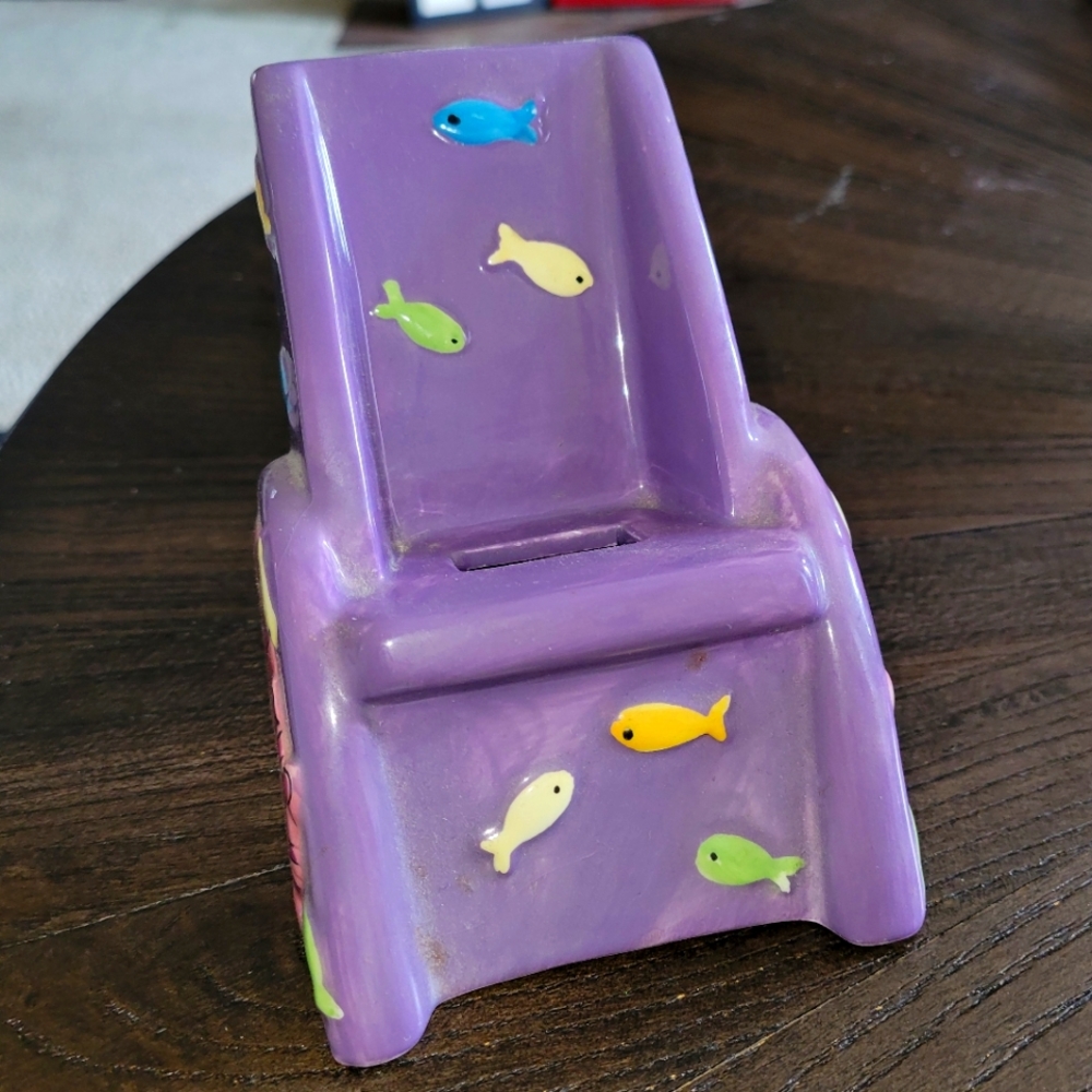 Whimsical Cellphone charging station Chair